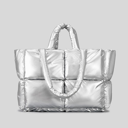 Sac à main simple en coton épais pour femme, nouvelle collection, grande taille