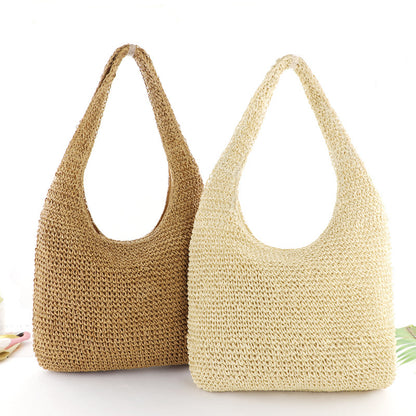 Sac tissé simple et tendance pour femme