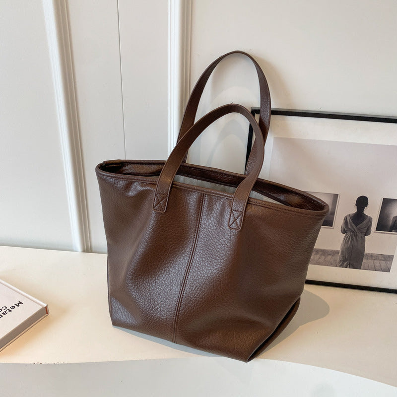 Sac fourre-tout rétro haut de gamme pour femme