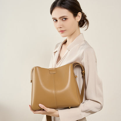 New Spring Bucket Bag Soft Leather