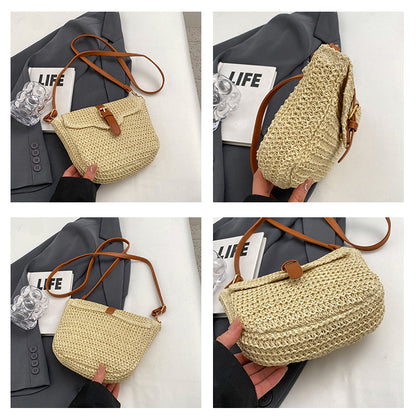 Minority Simple Summer Beach Vacation Leisure Saddle Bag