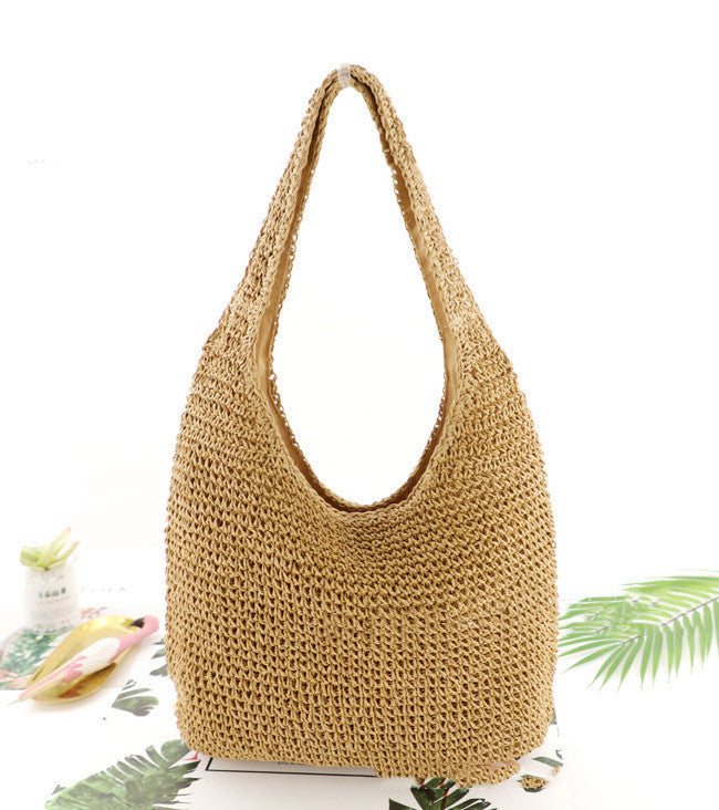 Sac tissé simple et tendance pour femme