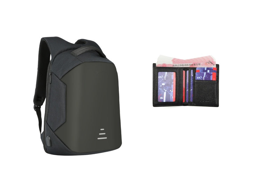 Full Anti-theft Backpack USB Charging Business Pack