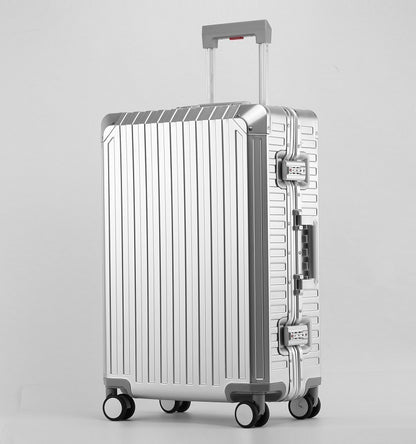 Valise à roulettes en alliage de magnésium entièrement en aluminium