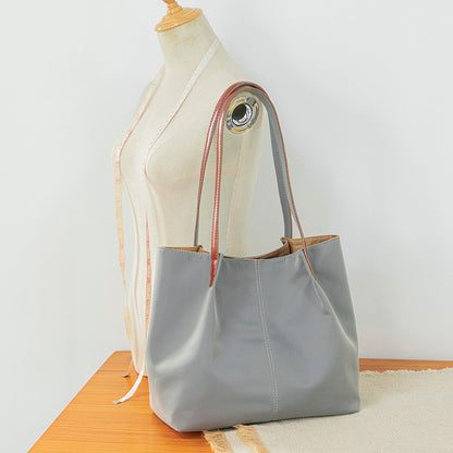 Sac à main fourre-tout en nylon artistique léger et imperméable en tissu Oxford