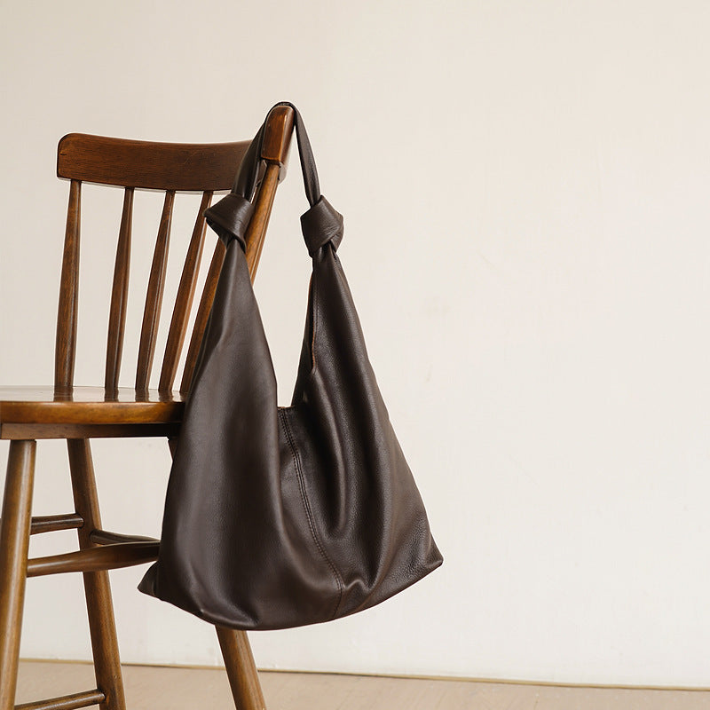 Sac à main en cuir pour femme Sac à main assorti sous les bras