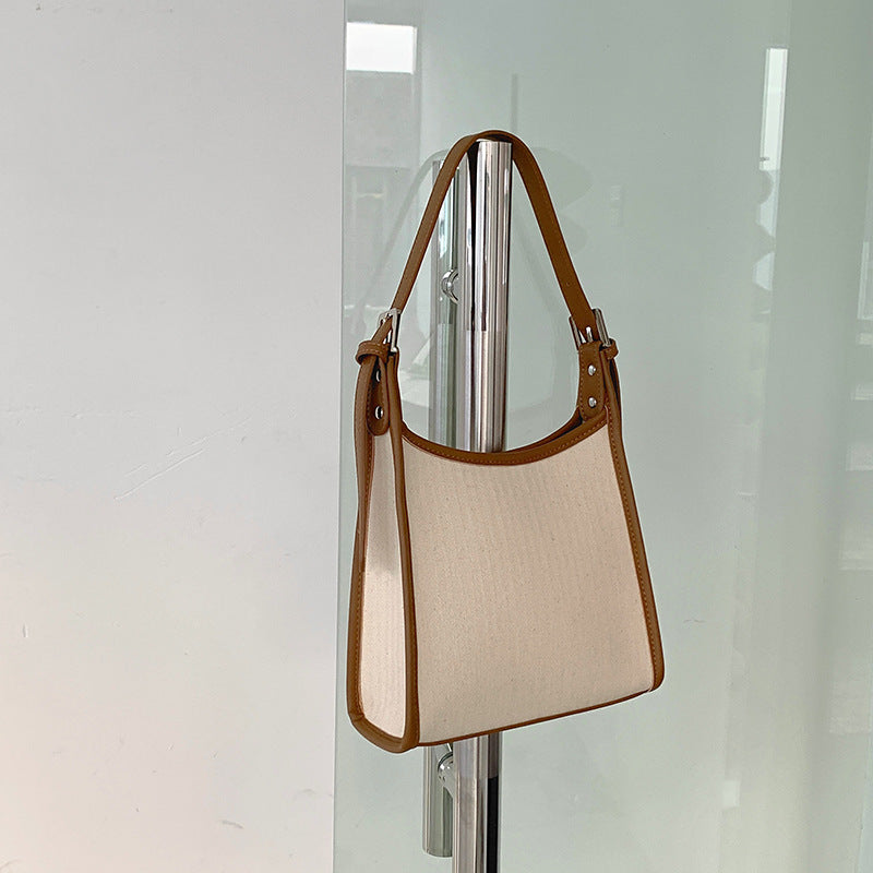 Sac à main d'été pour femme, nouvelle couture, sac à bandoulière, mode, niche, tout-assorti, sac à main à haute sensibilité