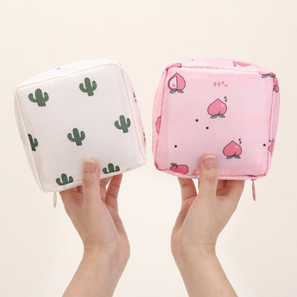 Cute Girl Sanitary Pad Storage Bag