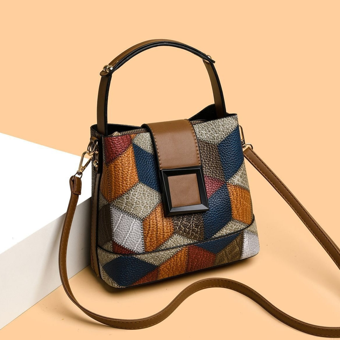 Sac à main tendance de grande capacité pour femme, polyvalent, tendance, printemps