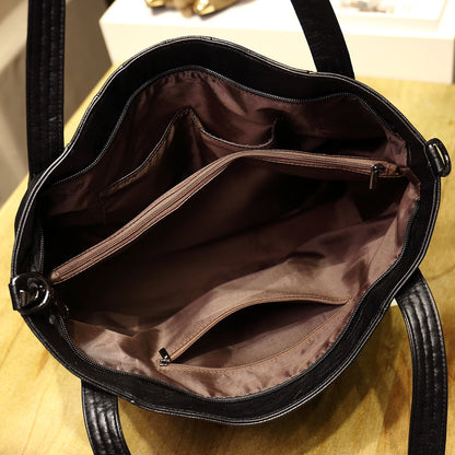 Sac à main en peau de mouton Sac à bandoulière en cuir pour femme