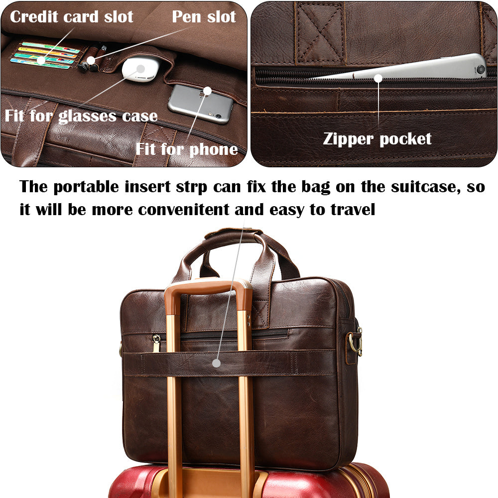 Men's briefcase handbag