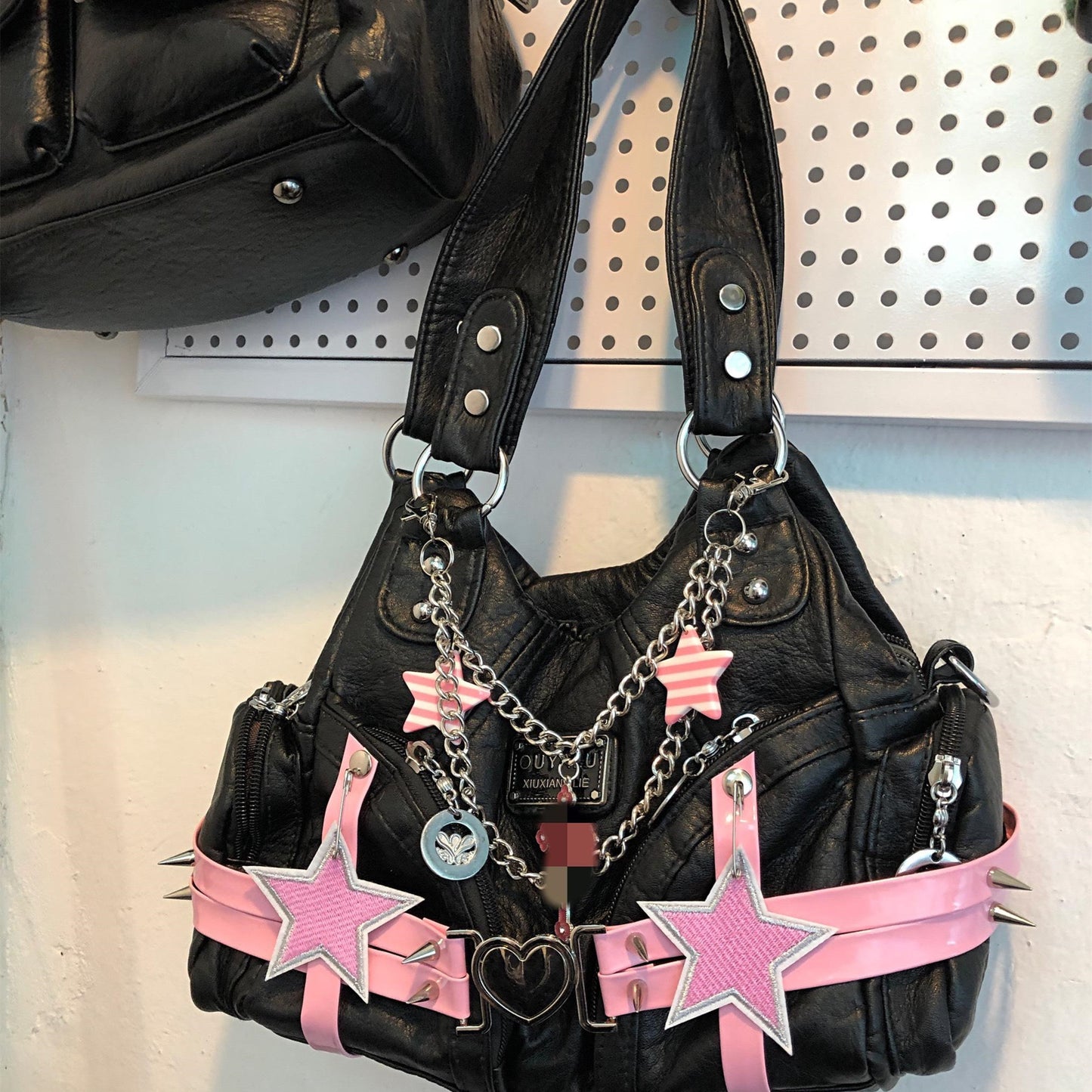 Sac à bandoulière pour fille sexy avec ceinture et design spécial