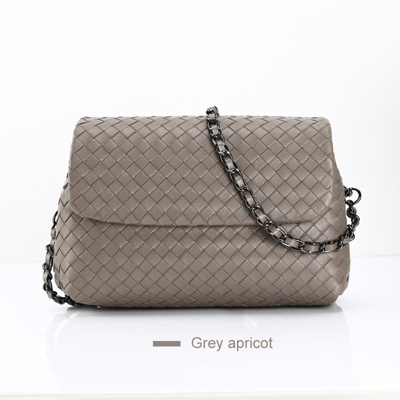 Woven crossbody small bag