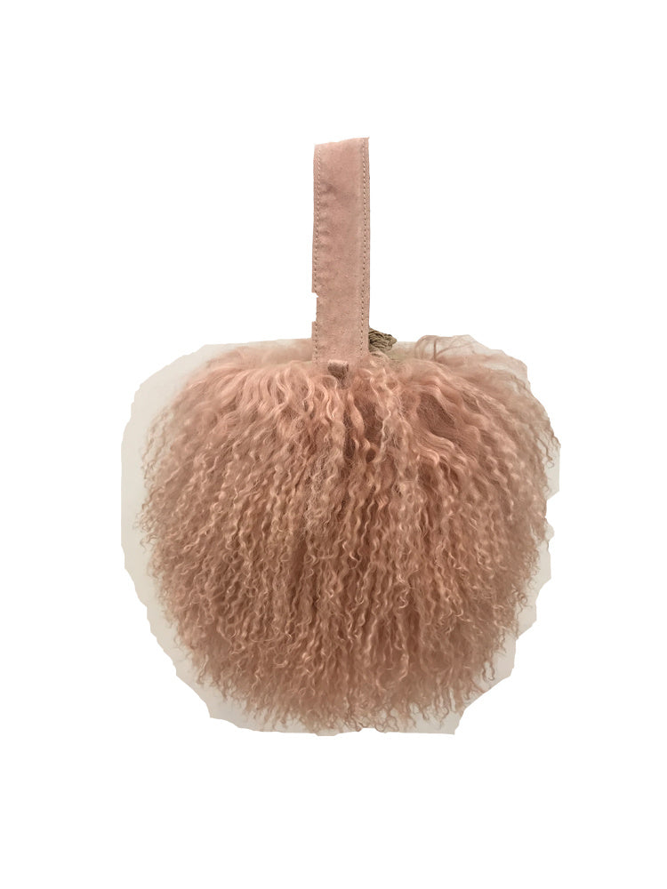 Sac en peluche et fourrure adorable