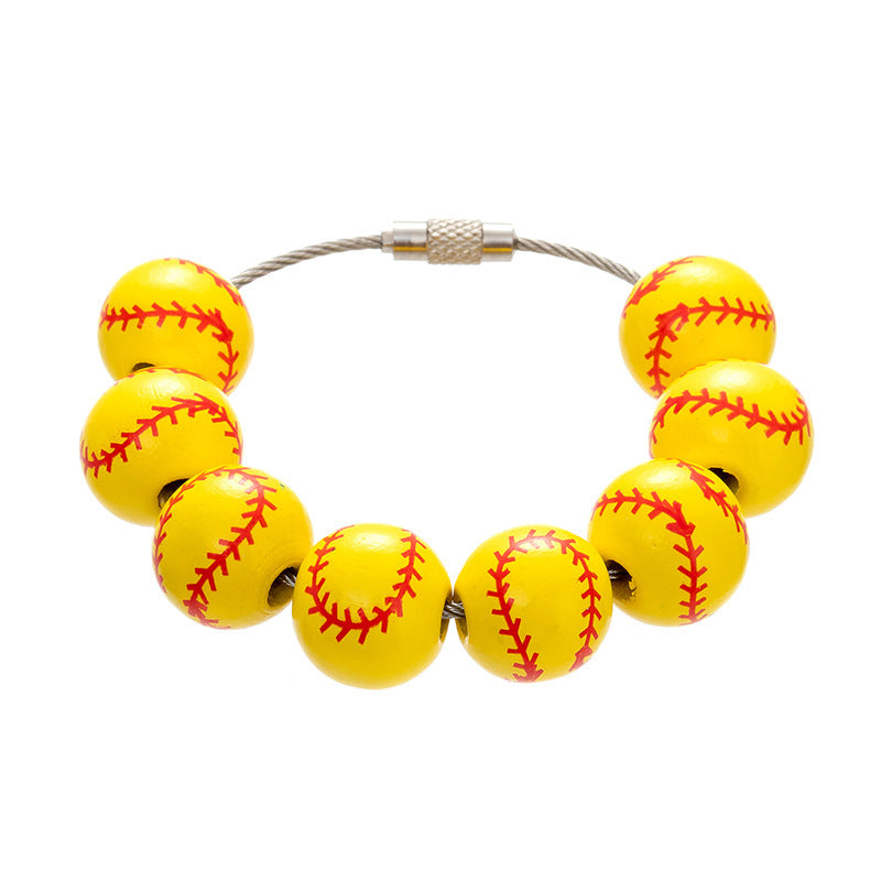 Béisbol, baloncesto, fútbol, ​​accesorios para bolsos, adornos colgantes