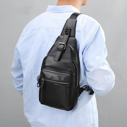 Bolso bandolera de piel para hombre estilo bandolera para hombre