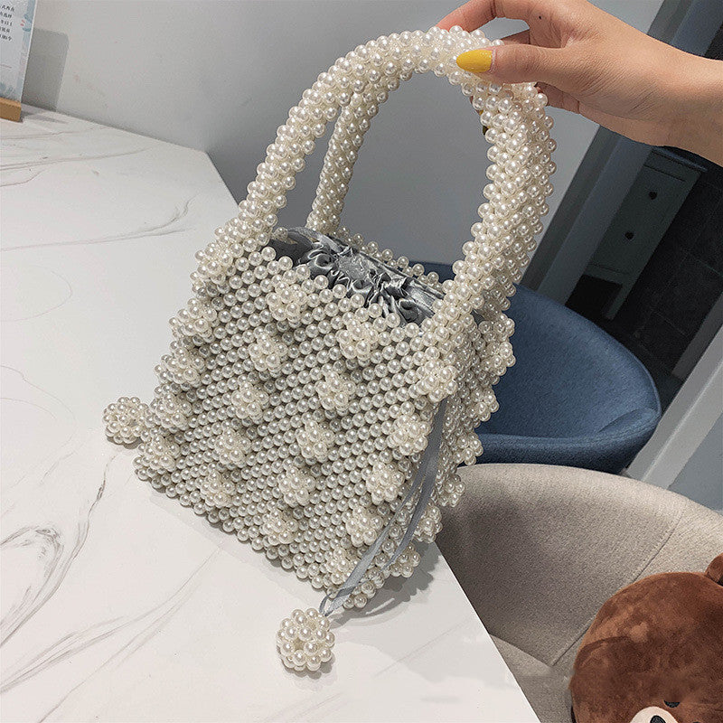 Sac à dîner tissé en perles