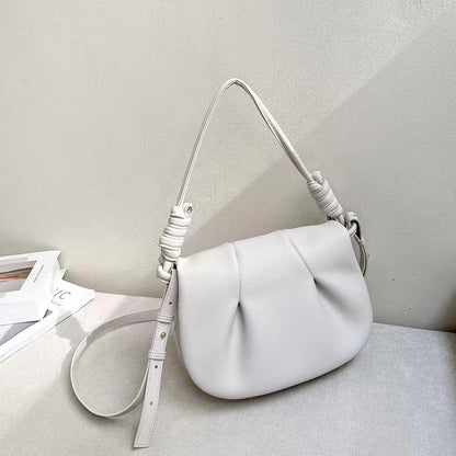 Petit sac bandoulière en cuir souple