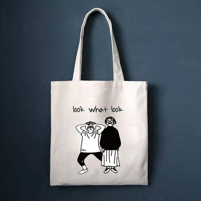 Tote bag in canvas