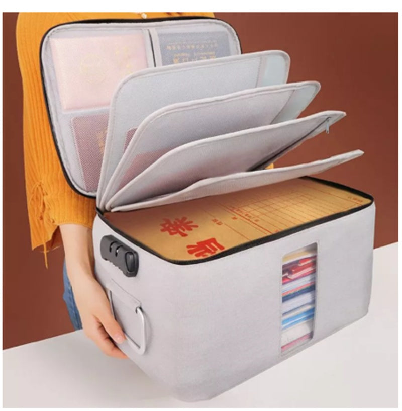 Large Capacity of Family Document Storage Bag