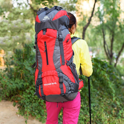 Bolsa de montañismo al aire libre, multifuncional, para hombre y mujer