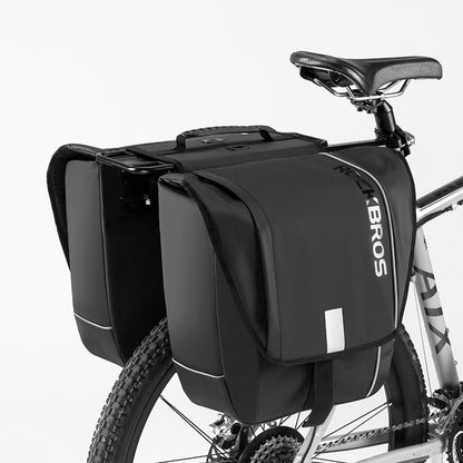 Alforja para bicicleta impermeable de gran capacidad para exteriores