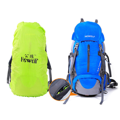 Mochila de 50 l para hombre y mujer, para actividades al aire libre, montañismo