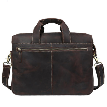 Leather Personality Men's Business Bag