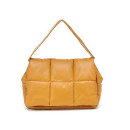 Super Fire Same Style Quilted Sponge Soft One-shoulder Armpit Bag Women