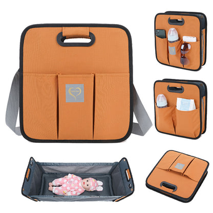 Sac messager à langer pour bébé, nouveau design tendance, portable, pliable, à bandoulière