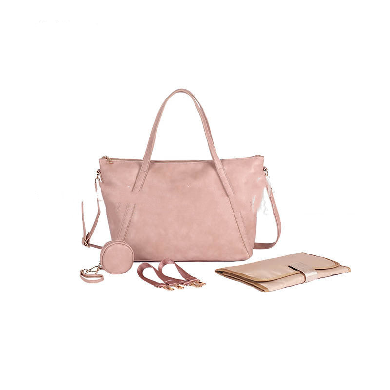 Sac momie portable à une épaule en diagonale pour sortir, sac pour bébé pratique et tendance de grande capacité, fourre-tout portable