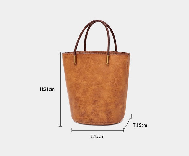 Bolso bandolera portátil de gran capacidad estilo retro de moda para mujer