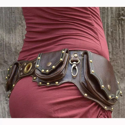 Punk Style Medieval Retro Belt Waist Bag