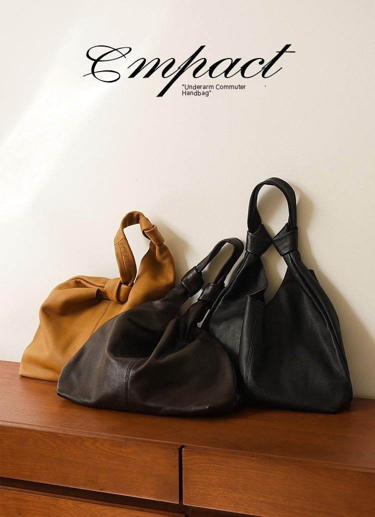 Sac à main en cuir pour femme Sac à main assorti sous les bras