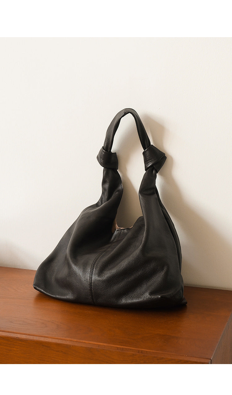 Sac à main en cuir pour femme Sac à main assorti sous les bras