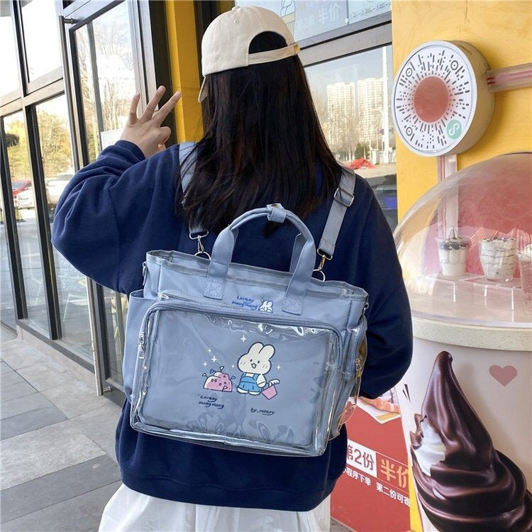 Sac à main japonais mignon à bandoulière de grande capacité Jk