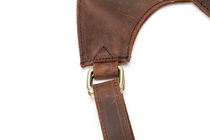 European And American Simple Leather Shoulder Bag