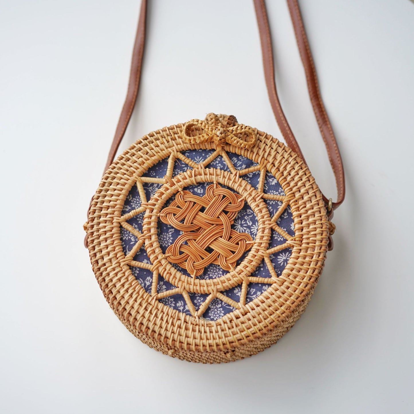 Fashion Personality Retro Rattan Weave Bag