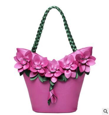 Sac fourre-tout pour femme BIRDS sac à main en cuir sac à main en composite de fleurs pochette pour femme vintage sacs de marques sac à main