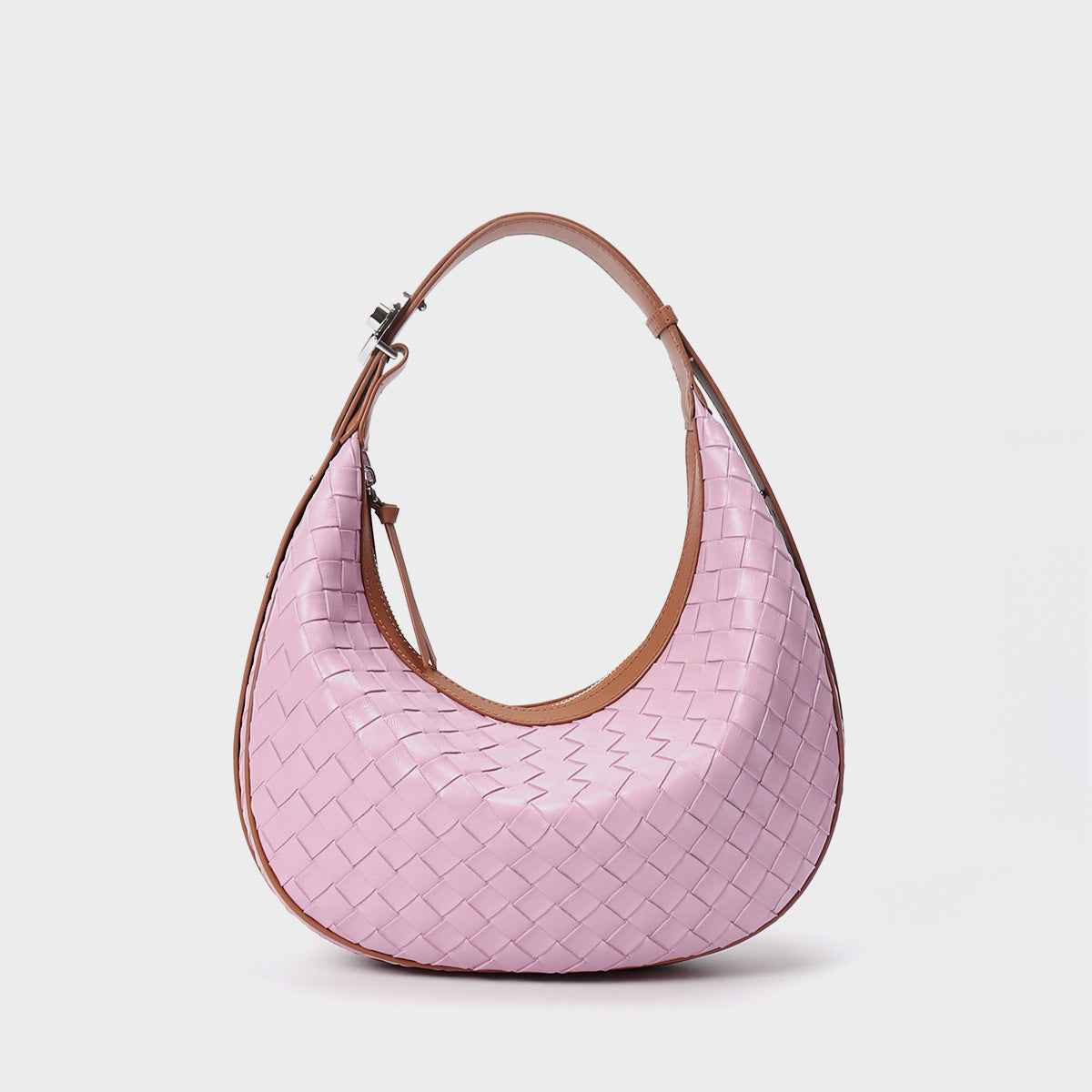 Design Niche Genuine Leather Bag Women's Woven