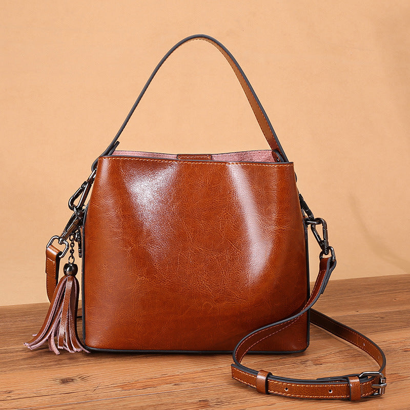 Handheld One Shoulder Port Style Messenger Bag For Women