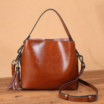 Handheld One Shoulder Port Style Messenger Bag For Women