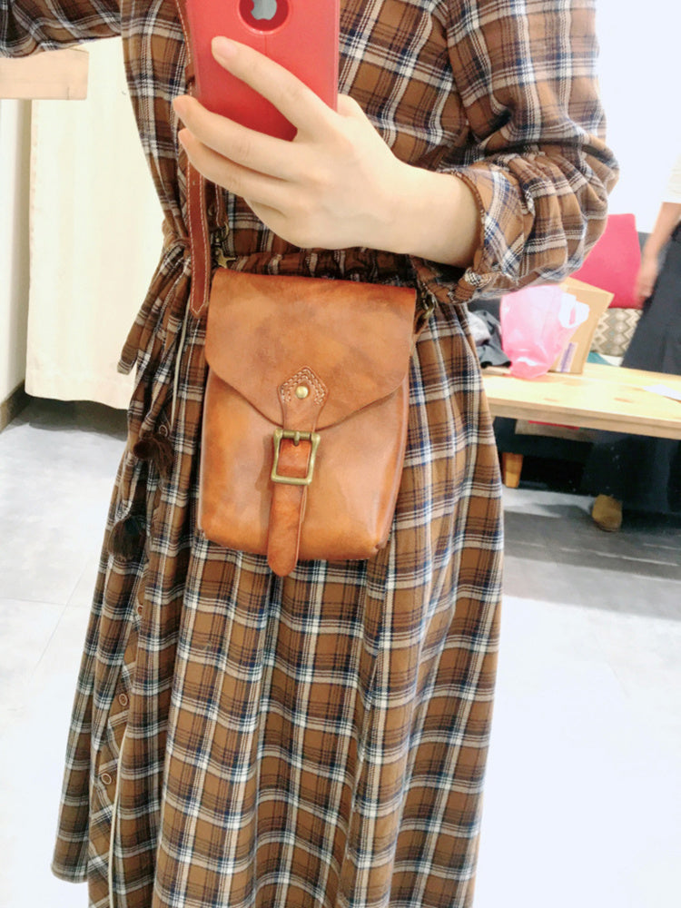 Handmade Top Leather Shoulder Bag