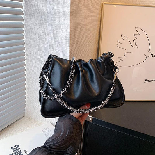 Bolso de mano con diseño de nubes para mujer