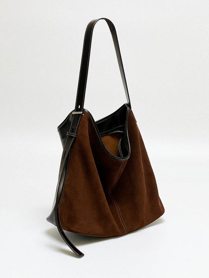 Sac à main en cuir mat pour femme