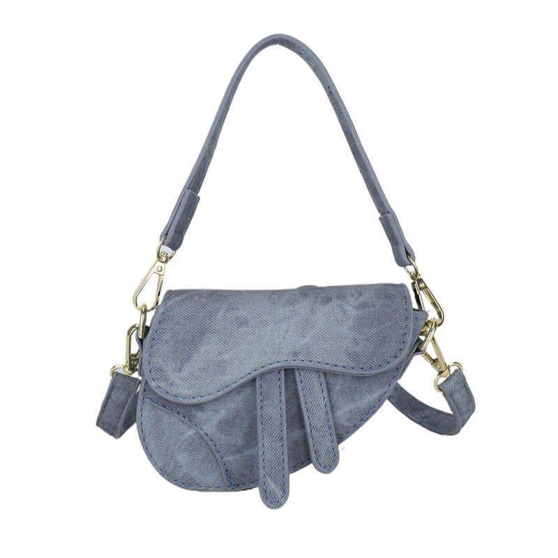 Double-shoulder Strap Underarm Bag High Sense