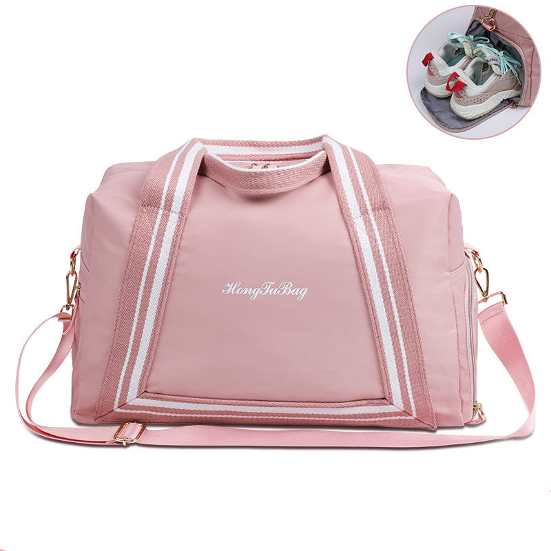 Travel Bag Large Capacity Female Short-Distance Fitness Bag Dry And Wet Separation