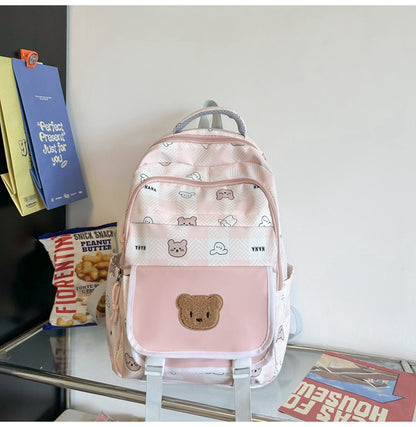 Casual All-match And Cute Large Capacity Backpack