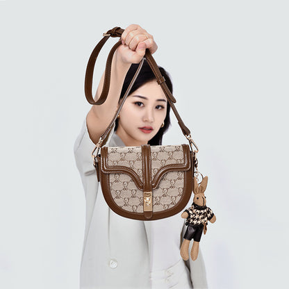 Summer One-shoulder Cross-body Niche Design Fashion Texture Women's Bag