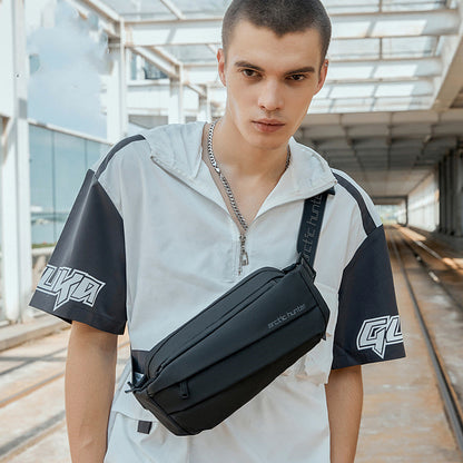 Sac à bandoulière à une épaule pour homme, style sport